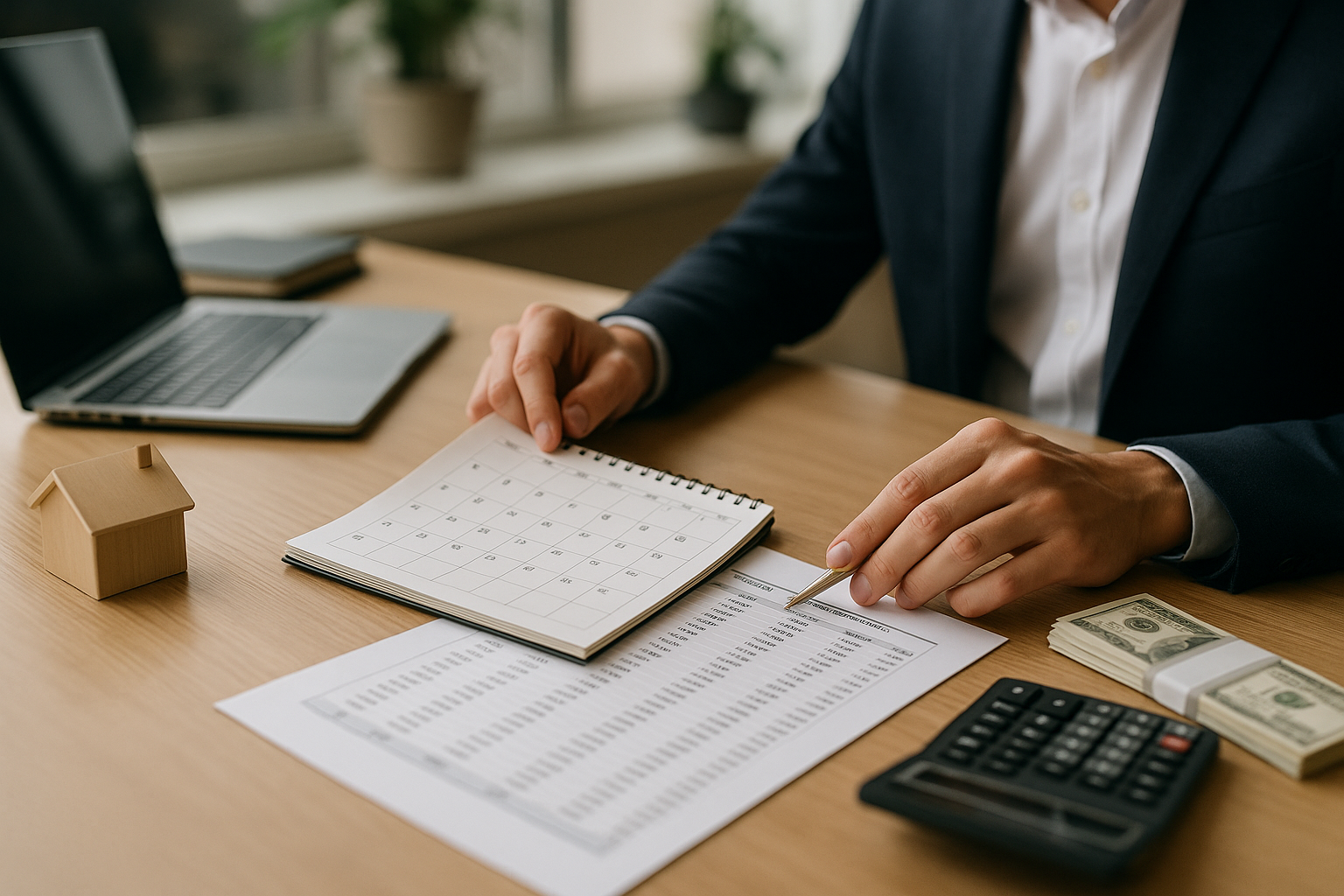 Gestione di un prestito con durata flessibile con calendario e piano rate