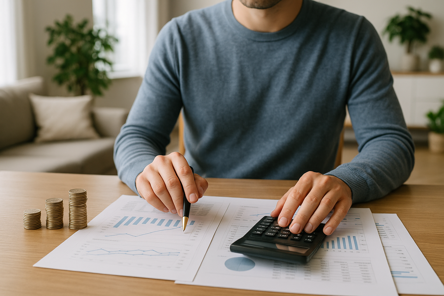 Pianificazione del budget per scegliere un prestito destinato a investimenti personali futuri